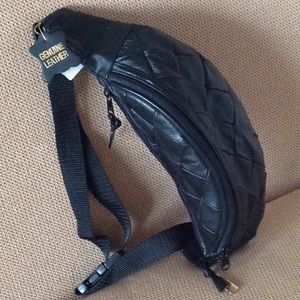 🔥🖤🔥 'Unisex Fanny Pack' 100 % Genuine Leather